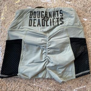 NWT Doughnuts & Deadlifts Shorts
